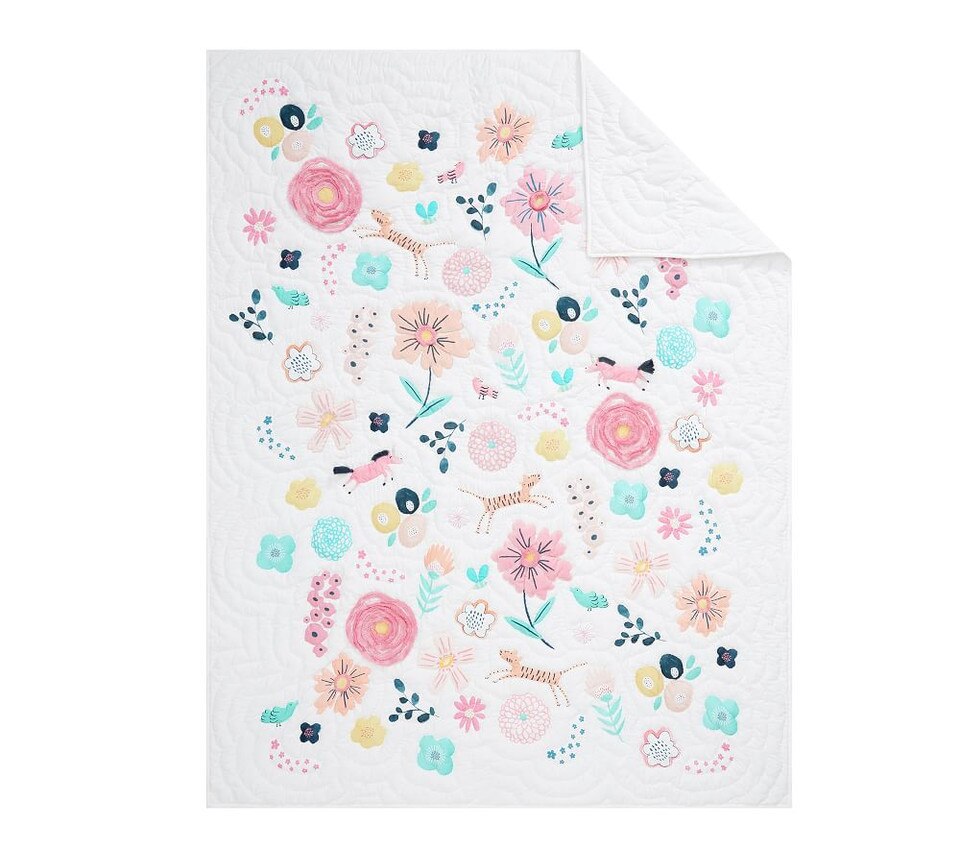 Sasha's Garden Quilt & Shams Pottery Barn Kids Australia
